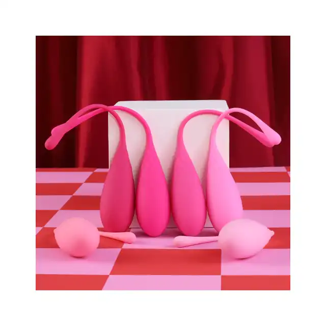 Teazers - Kegel Balls Set 6 Pcs. Zestaw progresowy kulek kegla, 6 sztuk, doskonały trening mięśni dna miednicy
