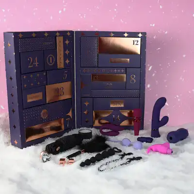 Pleasure Box - Sexy Calendar. Ekskluzywny kalendarz adwentowy z zabawkami i akcesoriami erotycznymi, rozpal zmysły i odkryj nowe doznania