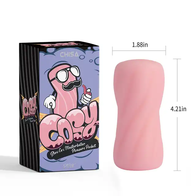 Chisa - Cosy Blow Cox Masturbator Pleasure Pocket. Niesamowity kieszonkowy masturbator dla intensywnych doznań