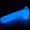 LoveToy -  Dildo 7.5'' Lumino Play. Świecące w ciemności realistyczne dildo