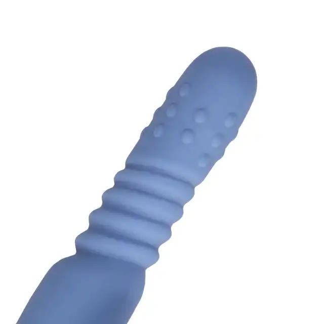 Loveline - Blue Nova Warming Rotating Beads and Thrusting Rabbit Vibrator. Ogrzewany, wibrujący wibrator z króliczkiem dla jeszcze większej przyjemności
