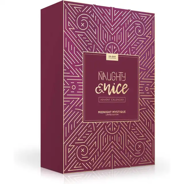 LoveBoxxx - Naughty &amp; Nice Advent Calendar. Erotyczny kalendarz adwentowy z akcesoriami dla kochanków, 24 dni zmysłowej przyjemności na święta