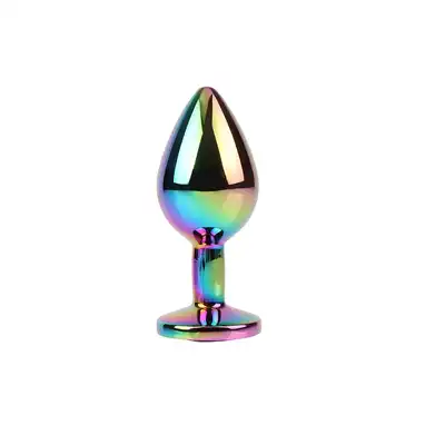 Matrix Mont - Rainbow Gem Anal Plug. Tęczowa elegancja i wyjątkowa stymulacja w rozmiarze S
