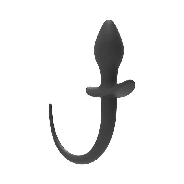 Erospace - Wild Play Anal Plug With Tail. Silikonowy korek analny z ogonem. Pikanteria, która pobudza zmysły!