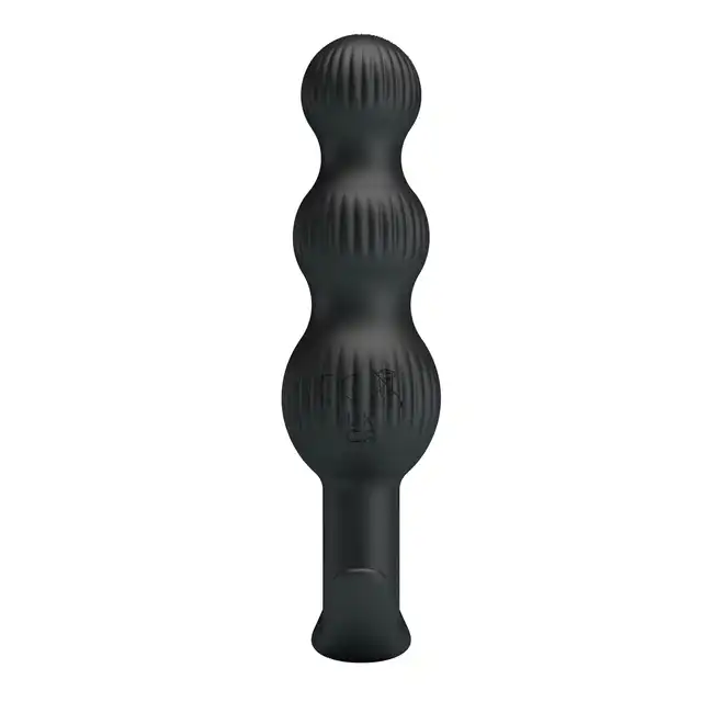 Pretty Love - Sidney. Silikonowy korek z koralikami i 10 trybami wibracji dla intensywnej stymulacji analnej