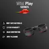 Erospace - Wild Play Handcuffs. Skórzane kajdanki na ręce, kontrola i dominacja w eleganckim stylu