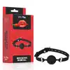 Erospace - Wild Play Mouth Gag with Silicone Ball. Knebel z silikonową piłką, subtelna kontrola i intensywne doznania
