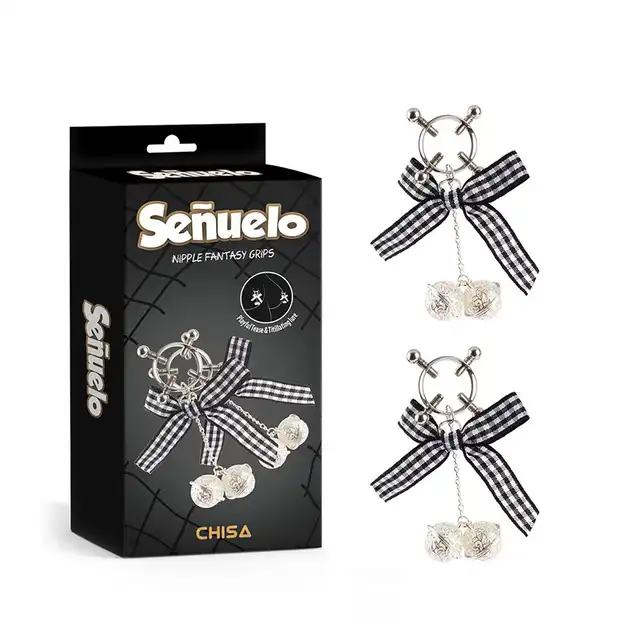 Senuelo - Nipple Fantasy Grips. Eleganckie klamerki na sutki z precyzyjną regulacją i zmysłową stymulacją