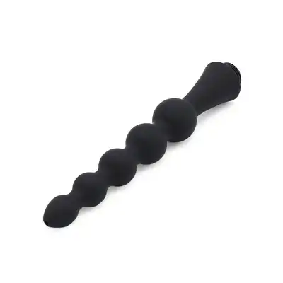 O-Products – Silicone Beads Douche Nozzle. Stymulująca dysza do gruszek do lewatywy, komfortowe oczyszczanie z delikatną aplikacją