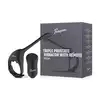 Teazers - Triple Prostate Vibrator with Remote. Stymulator prostaty z regulowanym ringiem, kompleksowa stymulacja w jednym urządzeniu