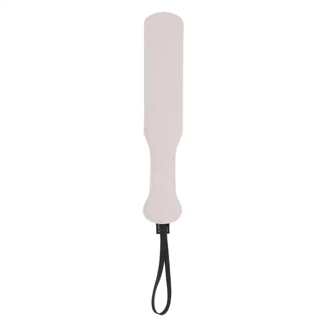 Sportsheets - Peaches `n CreaMe Paddle. Kremowa packa z wyciętą słodką brzoskwinką, uroczy gadżet BDSM