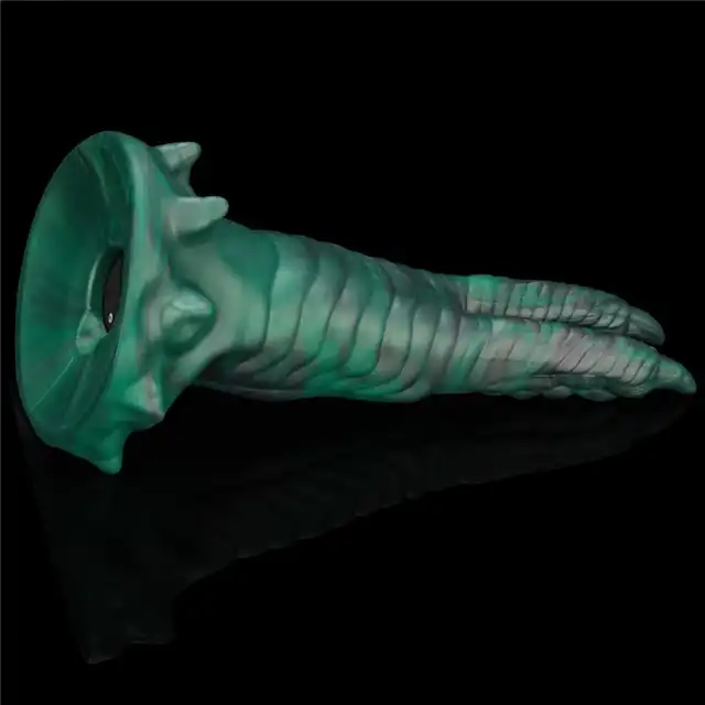 LoveToy - Savage Charm Double-Claw. Fantazyjne podwójne silkonowe dildo z pazurami i wibracjami. SUPER MOCNE!!!