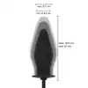 Hidden Desire - Inflatable Butt Plug Advanced. Klasyczny gładki pompowany korek analny, poszerz granice swojej możliwości