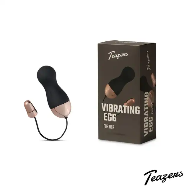 Teazers - Vibrating Egg With Remote Control. Wibrujące jajeczko ze sterowaniem na pilota, komfort i moc w jednym