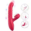 Erospace - Sweet Play G-spot Vibrator with Thrusting.  Wibrator z funkcją ruchu posuwistego, intensywna stymulacja punktu G i łechtaczki