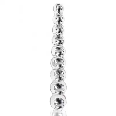 ToyJoy Frozen Fountain - Eleganckie, szklane dildo, które łączy estetykę z intensywną stymulacją!