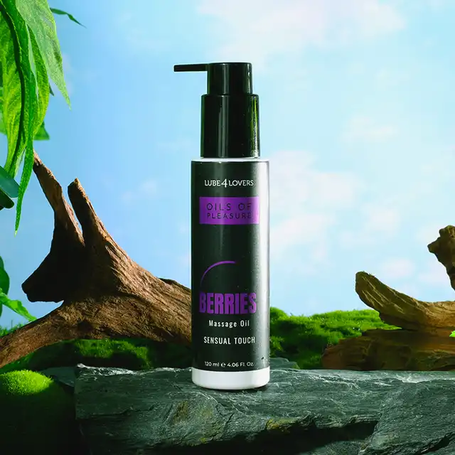 Lube4Lovers - Oils of Pleasure Forest Fruits 120ml. Olejek do masażu o zapachu owoców leśnych z efektem rozgrzewającym