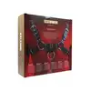 Virgite - Man Bondage Body Harness Mod. 2 Black. Harness łączyący funkcjonalność z odważnym designem z ekologicznej skóry.