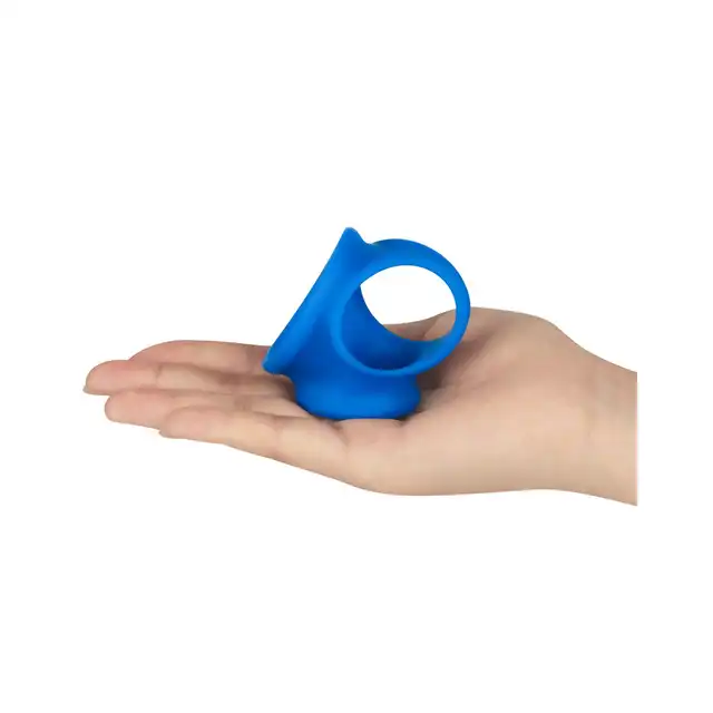 LoveToy - Pinnacle Pro Trio Grip Enchancer Sleeve. Elastyczna nakładka na jądra, zwiększ wytrzymałość i intensyfikuj przyjemność