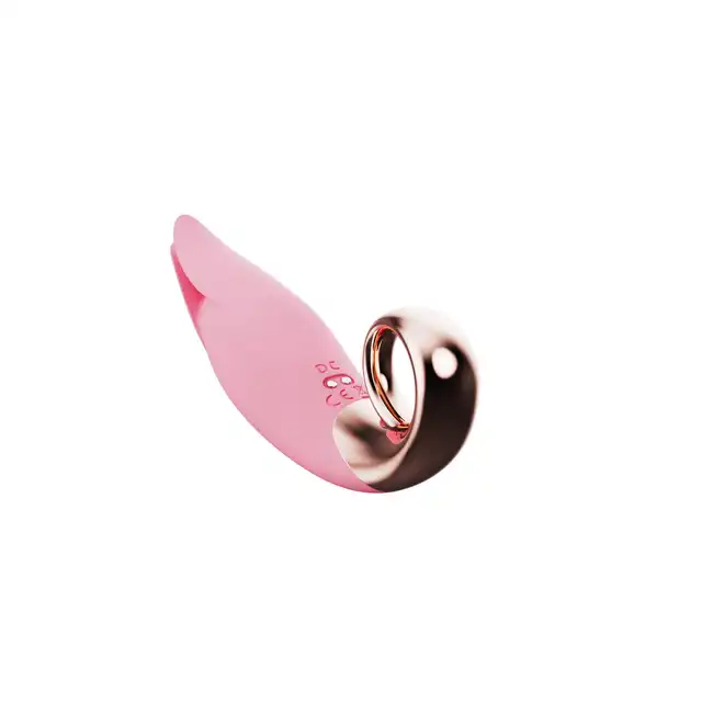 B-Series - Flirting Tongue Licking vibrator. Nowoczesny wibrator do stymulacji łechtaczki z unikalnym, podzielonym czubkiem