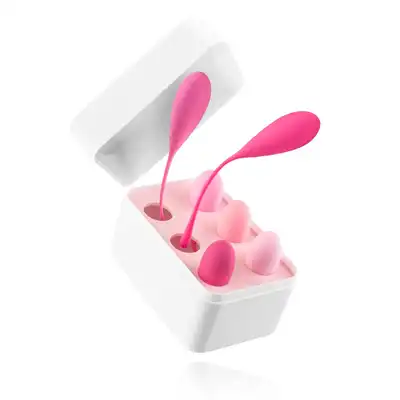 Teazers - Kegel Balls Set 6 Pcs. Zestaw progresowy kulek kegla, 6 sztuk, doskonały trening mięśni dna miednicy