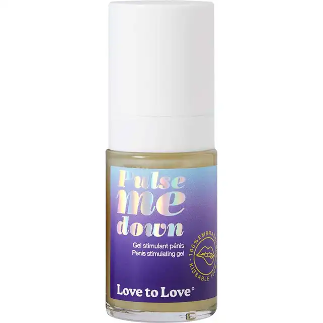 Love to Love - Pulse me down. Stymulujący żel do penisa. Delikatne rozgrzewające działanie z nawilżającą, kremową formułą na bazie naturalnych składników