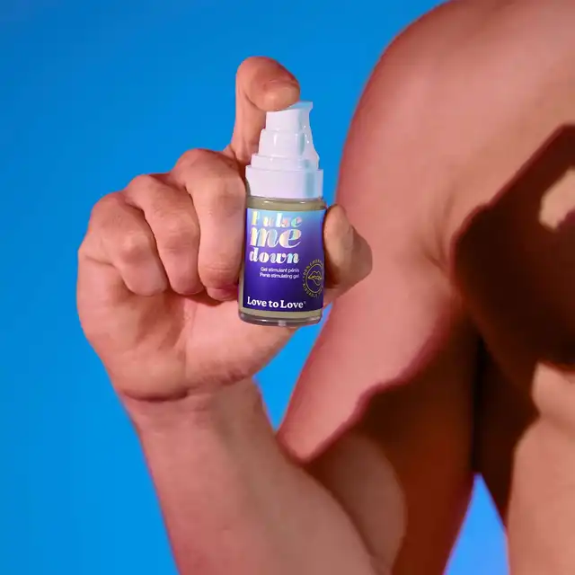 Love to Love - Pulse me down. Stymulujący żel do penisa. Delikatne rozgrzewające działanie z nawilżającą, kremową formułą na bazie naturalnych składników