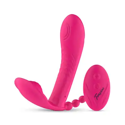 Teazers - Wearable Vibrator with Remote. Wyjątkowy wibrator do potrójnej stymulacji, eksploracja przyjemności na nowym poziomie