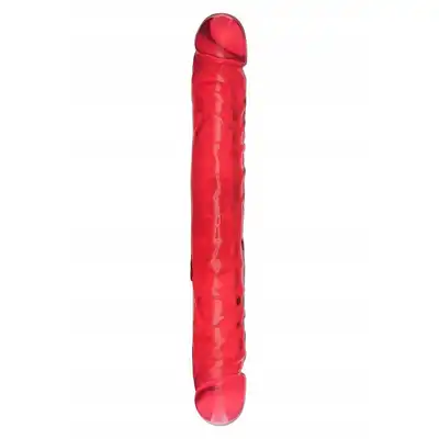 Seven Creations - Penis SoReal 13". Elastyczne żelowe dildo dwustronne, idealne do stymulacji analnej i waginalnej