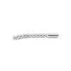 Kiotos SteelSeries - Solid Plug Beaded Curved Large. Zakrzywiony dilator z kulkami – 10 mm, stal nierdzewna