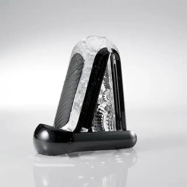 Tenga - Flip Zero 0 Gravity Black.  Luksusowy masturbator z zaawansowaną technologią i łatwym czyszczeniem