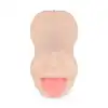 Friend With Benefits - Lily Brooks Masturbator. Realistyczny dwustronny masturbator męski, stymulacja ustami i pochwą