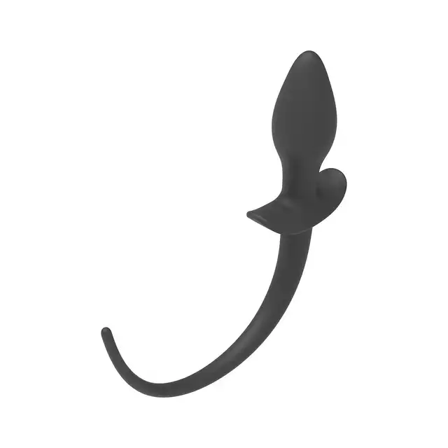 Erospace - Wild Play Anal Plug With Tail. Silikonowy korek analny z ogonem. Pikanteria, która pobudza zmysły!