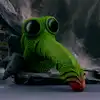 Creature Cocks - Scaled Swamp Monster Dildo. Dildo w kształcie łuskowanego potwora z bagien, fantazyjny design i intensywna stymulacja