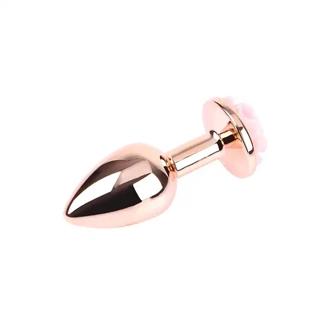 Matrix Mont - Spark Rose Anal Plug. Różowe złoto i komfortowa stymulacja w rozmiarze S