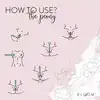 Bloom - The Peony Couple Vibrator Green. Wibrator dla par z dwustronnym użytkowaniem i technologią Swipe