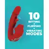 IY - Mouthy Biting &amp; Flipping Vibe With App. Wyjątkowy wibrator z króliczkiem dla podwójnej stymulacji i zdalnej kontroli