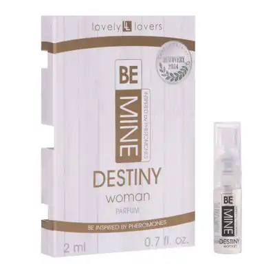 Lovely Lovers - Be Mine Destiny Parfum Woman 2ml. Intrygujące perfumy dla kobiet, zapach pełen kobiecego uroku i zalotności, dla każdej kobiety pragnącej pozostawić niezapomniane wrażenie