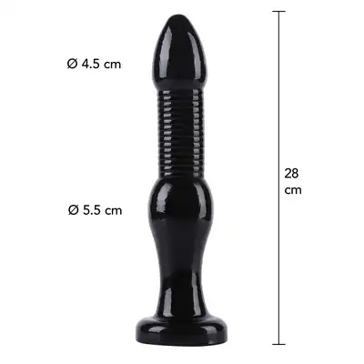 Hidden Desire - Extreme Buttplug XXL. Zabawka analna z szeroką podstawą, gładką powierzchnią i bezpieczną konstrukcją