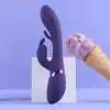 Vive - Tama Wave &amp; Vibrating G-Spot Rabbit Purple. Podwójny wibrator, łączy falowy ruch z intensywną wibracją, oferując niezrównane doznania