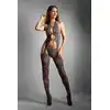 Fantasy Lingerie - Sheer Worth The Wait Fishnet Bodystocking &amp; G-String Panty Grey. Zestaw bielizny, który łączy delikatność i zmysłowość.