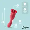 Teazers - Vibrator with Licking Clitoris Stimulator. Wibrator o dwóch końcówkach, idealna stymulacja łechtaczki i punktu G