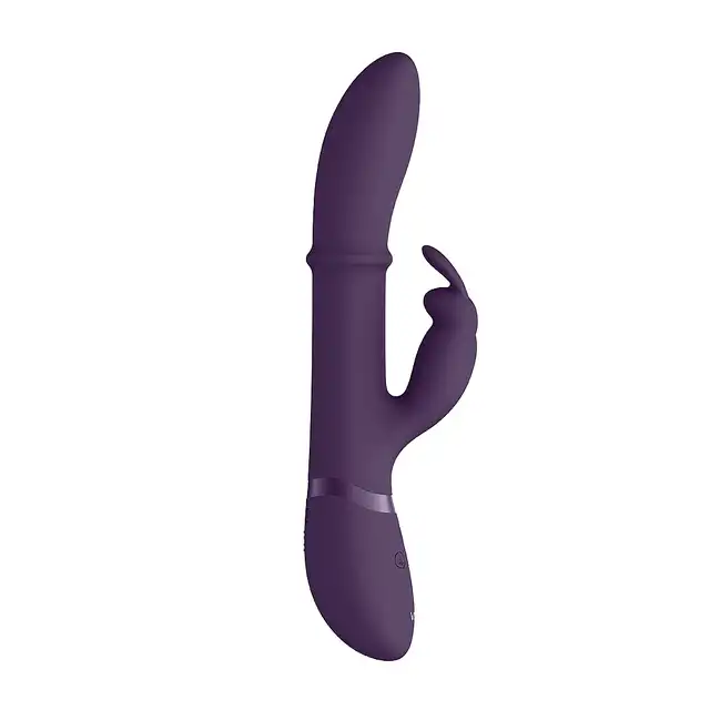 Vive - Halo Ring Rabbit Vibrator Purple. Luksusowy, zaawansowany wibrator, który łączy innowacyjność, przyjemność i wygodę w jednym produkcie