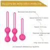 Erospace - Sweet Play Kegel Balls Set. Zestaw kulek Gejszy – skuteczny trening mięśni Kegla dla zdrowia i przyjemności