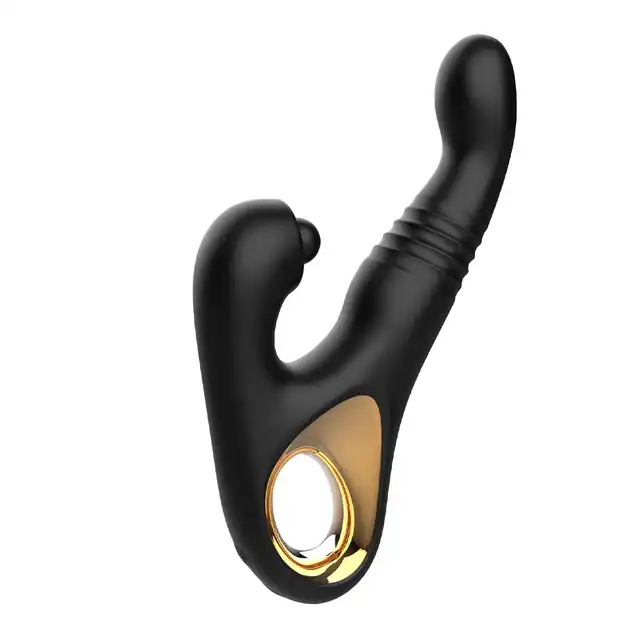 Rimba Toys - Sensual Nights SN08. Elegancki wibrator wielofunkcyjny, który zapewnia intensywną stymulację punktu G i łechtaczki