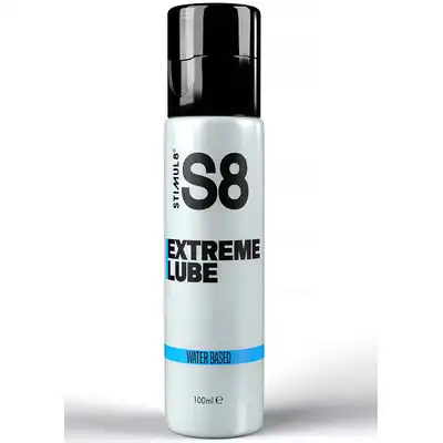 S8 - WB Extreme Lube 100ml Natural. Znieczulający lubrykant na bazie wody klasy premium dla maksymalnej przyjemności i komfortu.