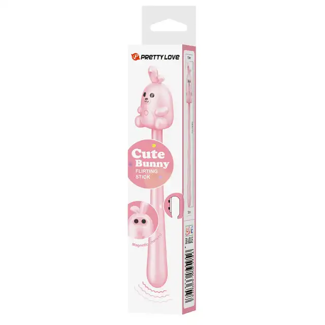Pretty Love - Cute Bunny. Uroczy masażer z 7 trybami wibracji łączący subtelność designu z intensywną stymulacją
