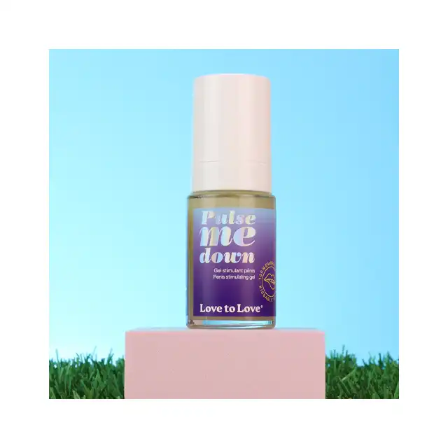 Love to Love - Pulse me down. Stymulujący żel do penisa. Delikatne rozgrzewające działanie z nawilżającą, kremową formułą na bazie naturalnych składników