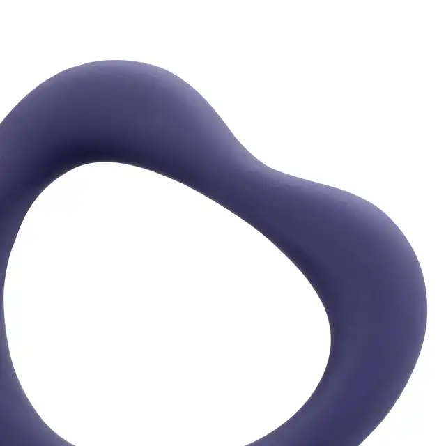 Loveline - Heart Cockring Set Violet Storm. Zestaw dwóch pierścieni erekcyjnych w kształcie serca