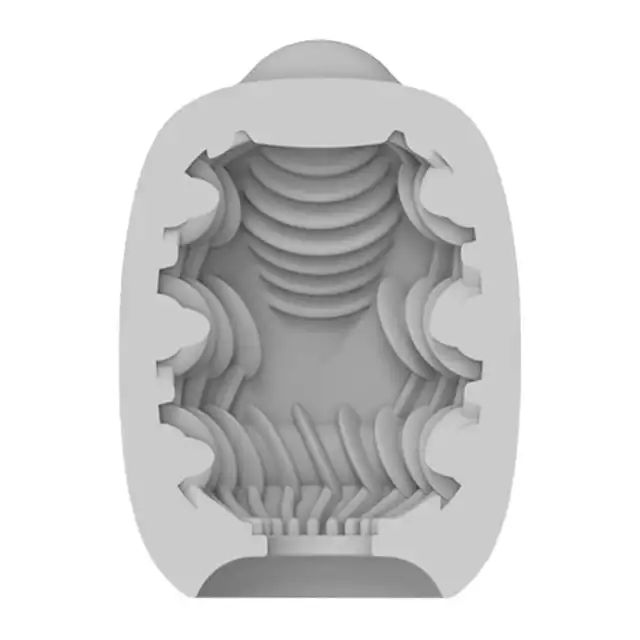 VIBEGGS - Ribs Delight Vibrating Masturbation Sleeve. Wibrujący rękaw do masturbacji z wyjątkową żebrowaną strukturą